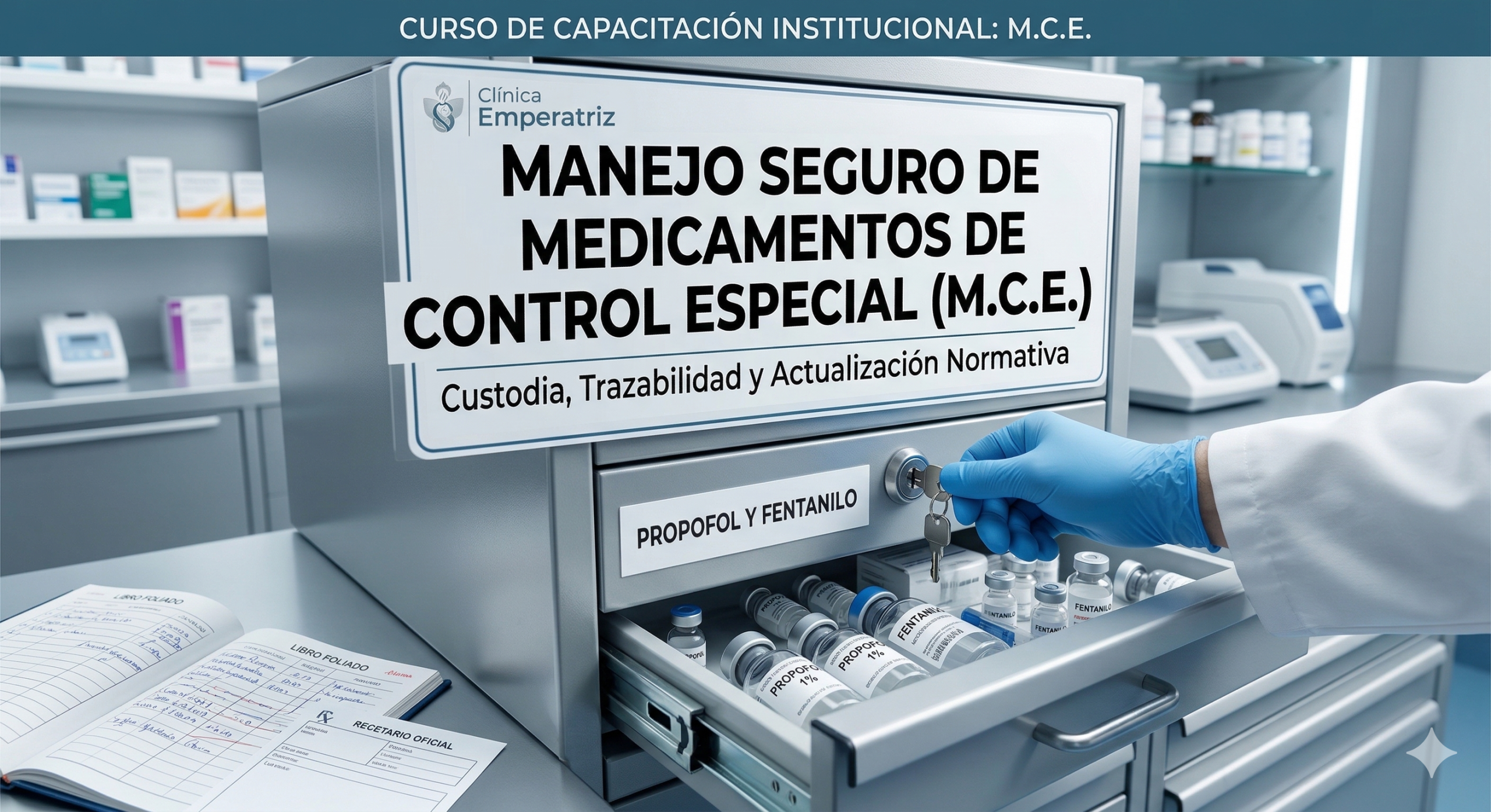 Manejo Seguro de Medicamentos de Control Especial (M.C.E.) y Actualización Normativa